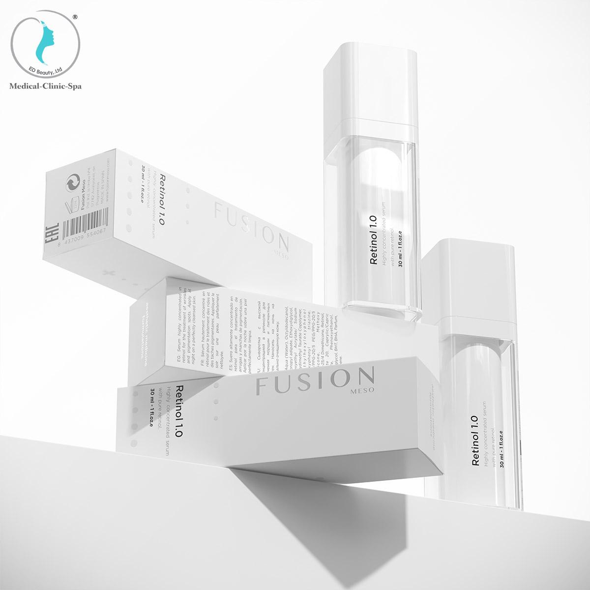 Bổ sung Fusion Meso Retinol 1.0 vào chu trình cho da dầu mụn