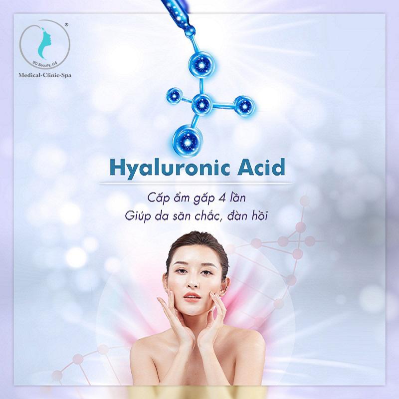 Thành phần Hyaluronic Acid trong mỹ phẩm