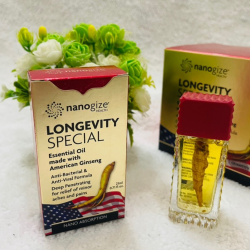 Dầu Sâm Hoa Kỳ Nanogize Longevity Special Ginseng Essential Oil