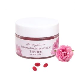 Viên uống thơm cơ thể Premium Brightening Rose Nhật Bản 60 viên