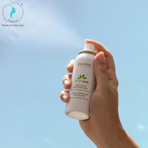 Xịt khoáng Babe Stop AKN Purifying and Mattifying Mist