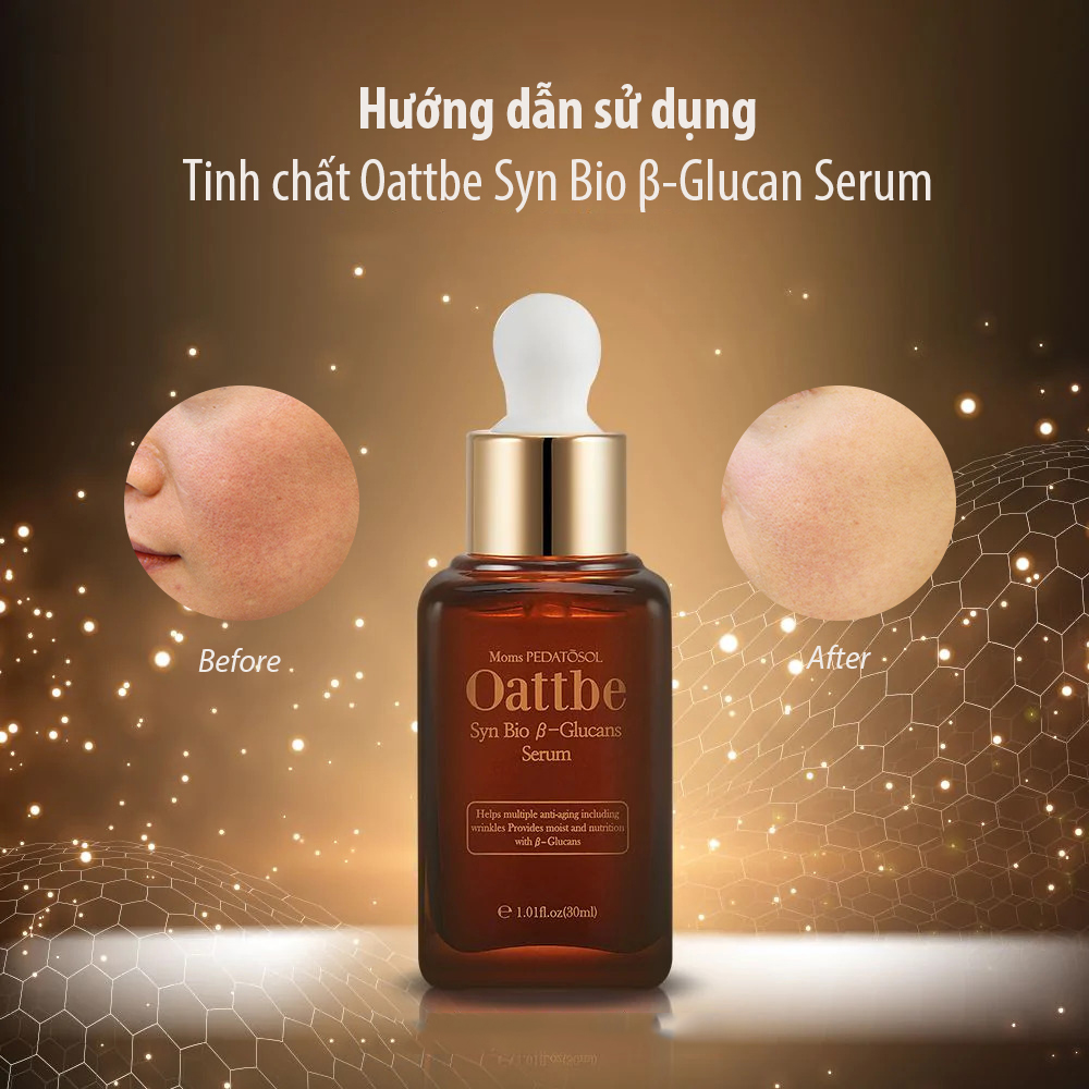 Hướng dẫn sử dụng tinh chất Oattbe Syn Bio β-Glucan Serum