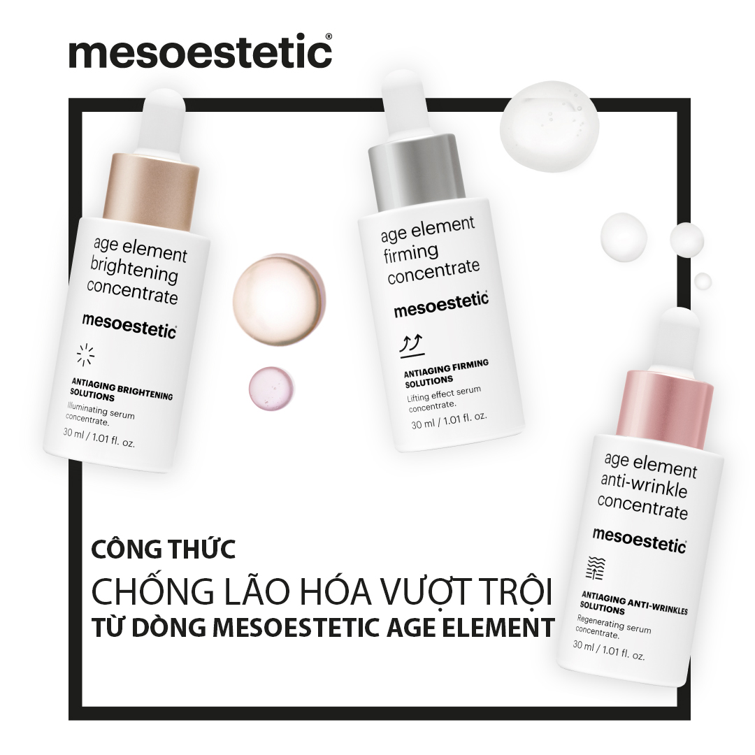 Công thức chống lão hóa vượt trội từ dòng Mesoestetic Age Element