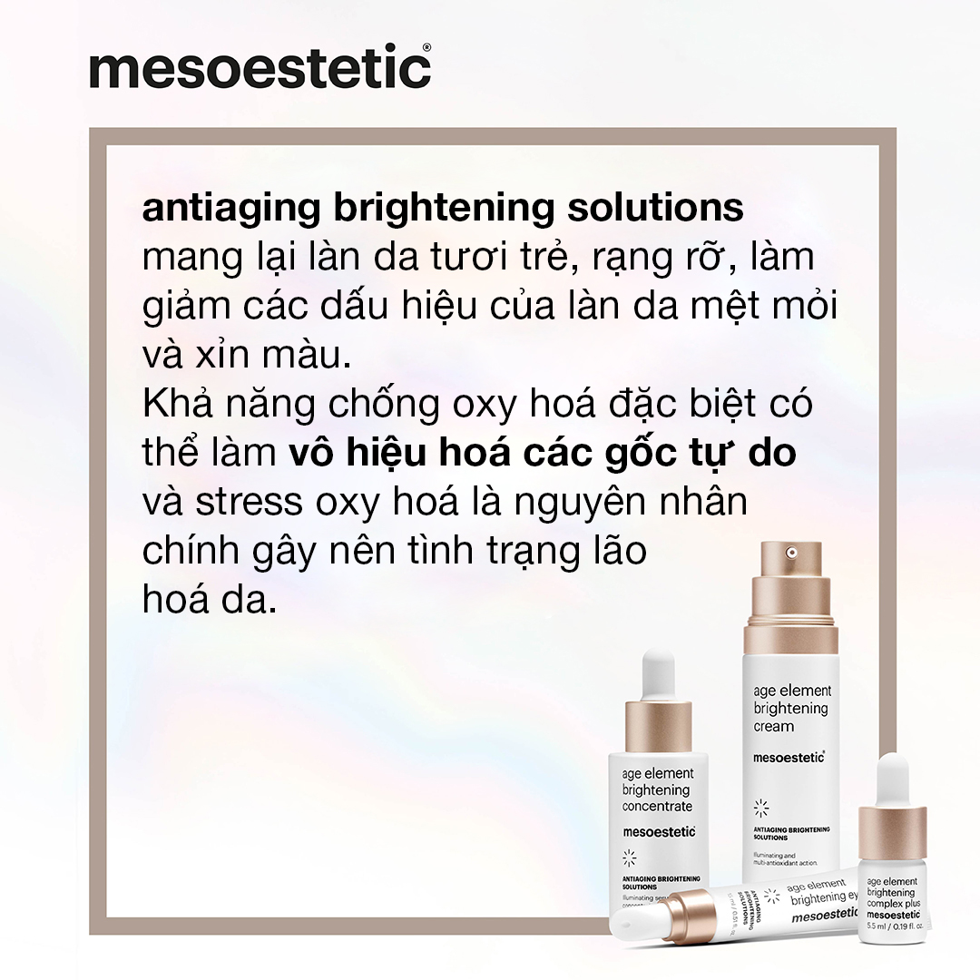 Dòng Mesoestetic Age Element Anti Wrinkle