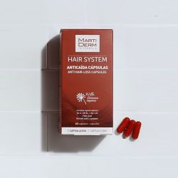Viên uống dưỡng tóc ngừa gãy rụng Martiderm Hair System Anti Hair-Loss Capsules 60 viên