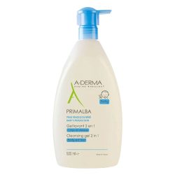 Sữa tắm gội dành cho em bé A-Derma Primalba Cleansing Gel 2in1 200mL - 500mL