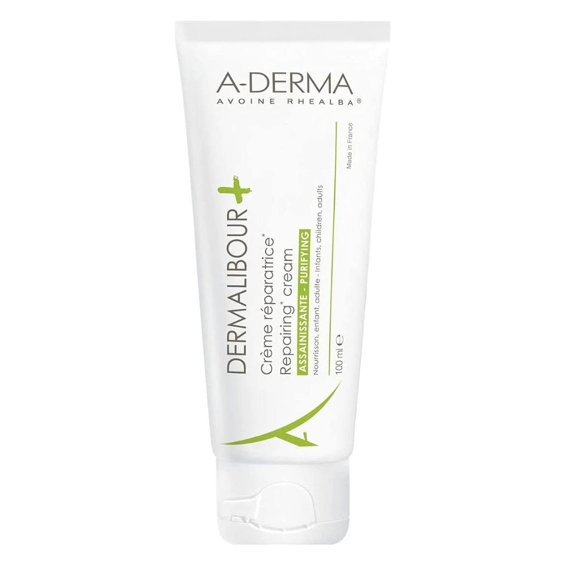 Kem phục hồi, làm dịu da, kháng khuẩn A-Derma Dermalibour+ Repairing Cream 50mL