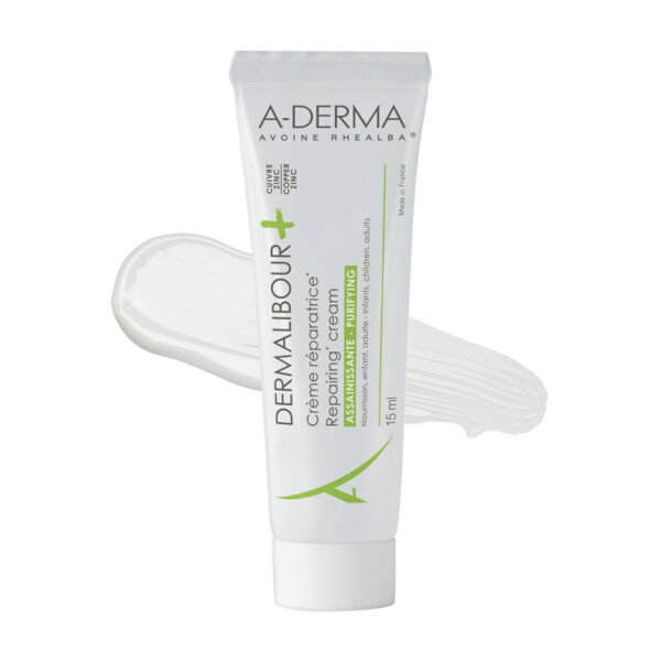 Kem phục hồi, làm dịu da, kháng khuẩn A-Derma Dermalibour+ Repairing Cream 50mL