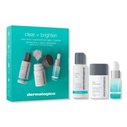 Bộ chăm sóc cho da mụn Dermalogica Active Clearing Clear + Brighten