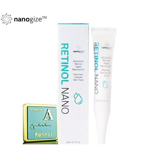 Đối với sản phẩm Kem chống lão hóa Nanogize Retinol Nano, bạn có thể yên tâm về công dụng cải thiện nếp nhăn, trẻ hóa làn da và chữa mụn hiệu quả, mang lại làn da sáng và căng bóng cho phái đẹp. Kem chống lão hóa Nanogize Retinol Nano của nước nào? Nanogize là thương hiệu hàng đầu trong ngành sản xuất và kinh doanh mỹ phẩm uy tín trên thị trường đến từ Mỹ. Tất cả sản phẩm của Nanogize đều được sản xuất tại Mỹ, đáp ứng tiêu chuẩn và được đăng ký bởi cơ quan quản lý Dược phẩm và Thực phẩm Hoa Kỳ (FDA).