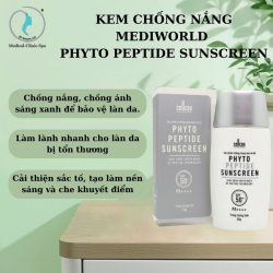 Công dụng Kem chống nắng Mediworld Phyto Peptide Sunscreen