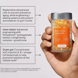 Viên uống trắng da chống nắng Murad Bright & Even Supplement