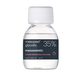 Mesoestetic Mesopeel Glycolic 35% giúp kích thích quá trình sản sinh tế bào mới, cải thiện nếp nhăn, vết chân chim, và làn da sẫm màu.
