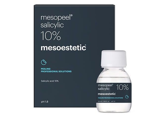 Điều trị da mụn, tẩy tế bào chết Mesoestetic Mesopeel Salicylic 10%