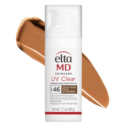 Kem chống nắng màu cho da nhờn, mụn ELTAMD UV CLEAR BROAD-SPECTRUM SPF 46 Deep Tinted (Bản màu)