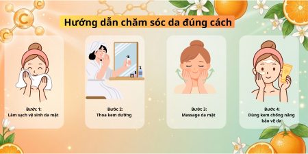 Hướng dẫn cách chăm sóc da đúng cách
