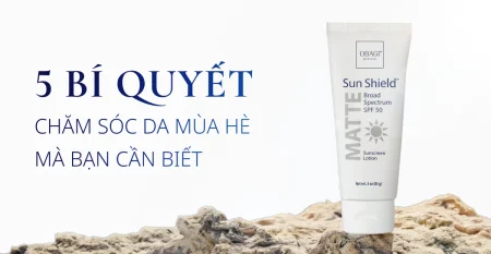 sản phẩm chăm sóc da mùa hè